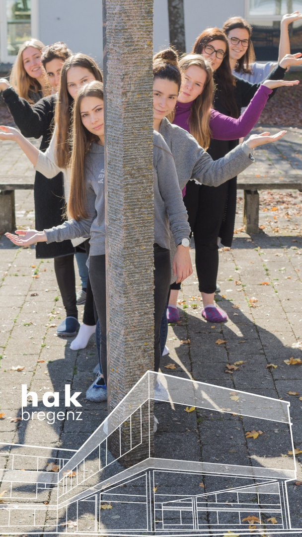 Der HAK-Snapchat-Geofilter im Einsatz